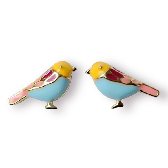 Jewelry - 🆕 18K Gold Plated Stud Earrings NWT